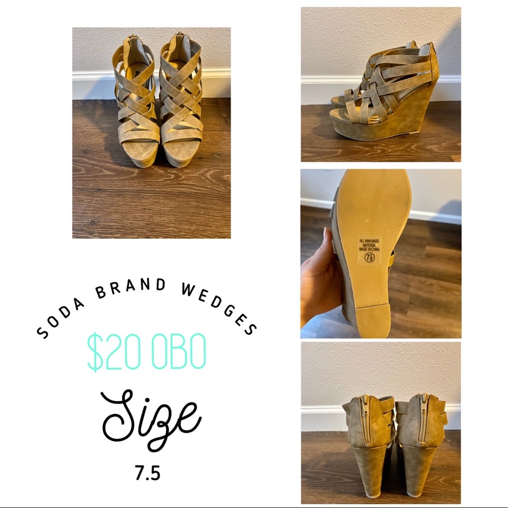 Soda brand wedges